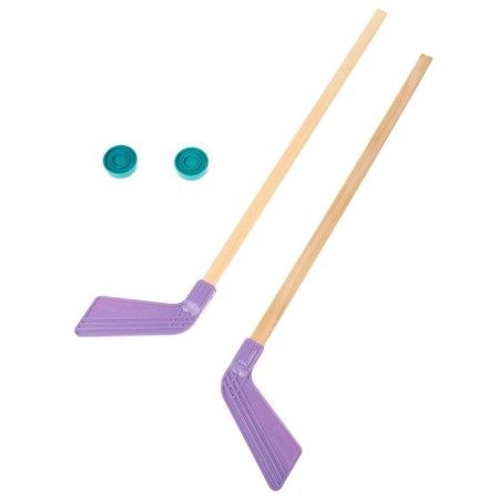 Set 2 hockey clubs 80 cm, 2 washers-6