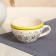 Ceramic cup "Baby", 200 ml, yellow, 1 variety, Iran