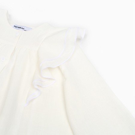 Children's shirt KAFTAN, p. 34 (122-128), white-1