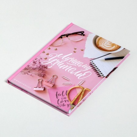 Gift set "Best Teacher": A5 Diary, 80 sheets, thermostatic 350 ml-3