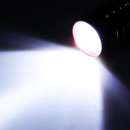 Flashlight of the manual "Sputnik", 1 diode, diffuser, mix-1