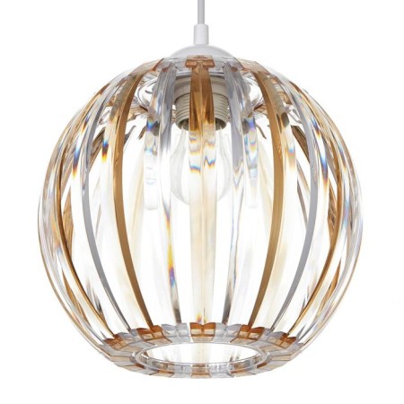 Lamp Bayerlux 4330/1, 1he27 15W, brown/transparent 21x24+60 cm-1