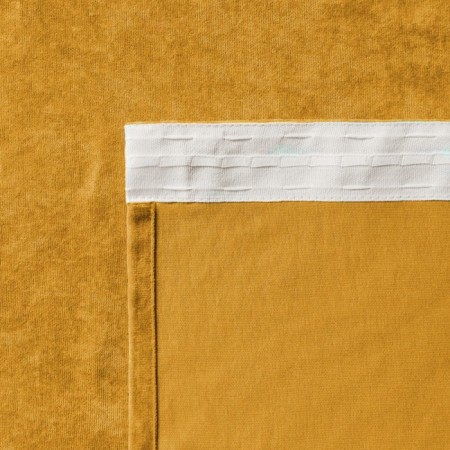 Set of curtains "Tina", size 2x200x270 cm, yellow color-2