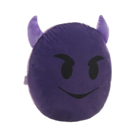 Pillow for the headrest Matech Smile Line, drawn, 30 x 30 x 10 cm, purple-2