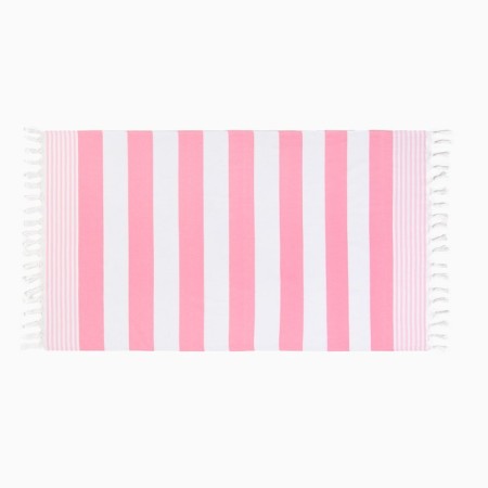 Toward beach pies, col. Pink, 100*180 cm, 100% cotton, 180g/m2-1