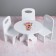 Set of table+chairs, series "Mishutka"