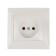 Smartbuy Rosette Venus, 10 a, single, hidden, without salary, ceramics, white