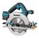 Dawed circular battery Makita DHS710Z, 36 V, 2x18 V, 190 mm, resort 69 mm, without battery/ZU 107401