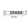 Tundra dowel, type K, spine, polypropylene, 10x100 mm, 50 pcs