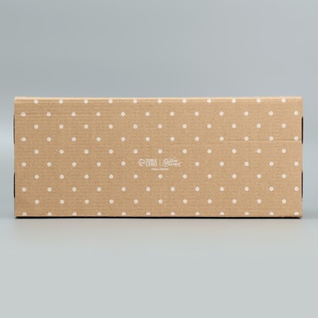 Gift Folding Box with PVC, packaging, “peas”, 16 x 35 x 12 cm-4