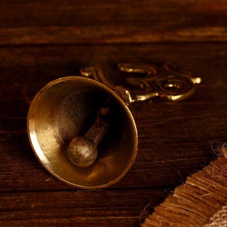 Bell "Vostok" brass 7x5x9 cm-1