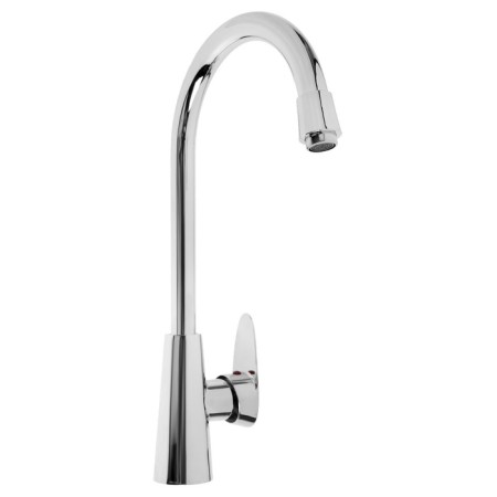 Zein ZC2034 kitchen mixer, high case, cartridge ceramics 35 mm, chrome-4