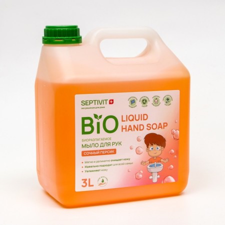 Septivit liquid soap "Persik", 3 l