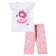 Kit for girls: T -shirt, breeches, height 116 cm