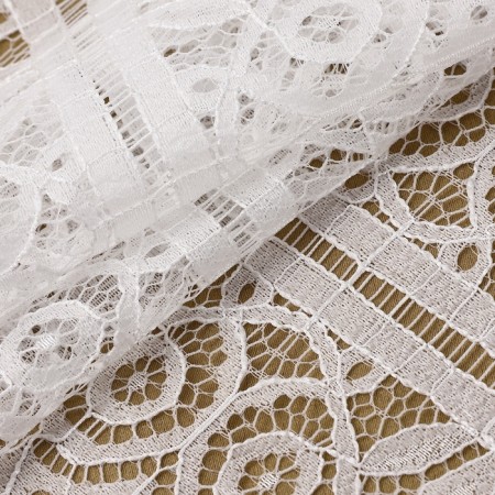 Lace cilia, 145 mm × 3 ± 0.5 m, white color-1