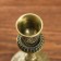 Summary Metal for 1 candle "Raja" Bronze 16.5x8x8 cm