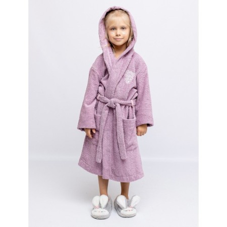 Baby robe, height 158 ​​cm, pink color-3