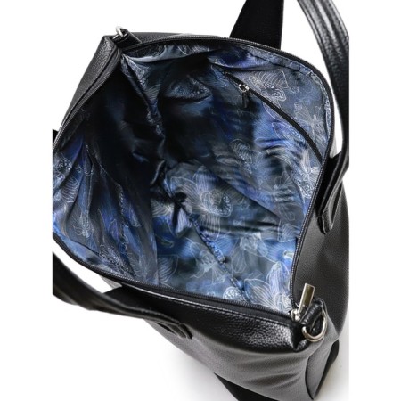 Female bag, artificial leather, 400x360x140 cm, black-4