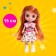 Masha doll with a moped and accessories, mix