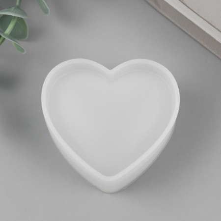 Mold Silicon "Volumetric Heart" mini 5.4x5.4x2.8 cm-2