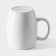 Mug ceramic shares "Classic", 680 ml, 14 × 10 × 12.6 cm, white color