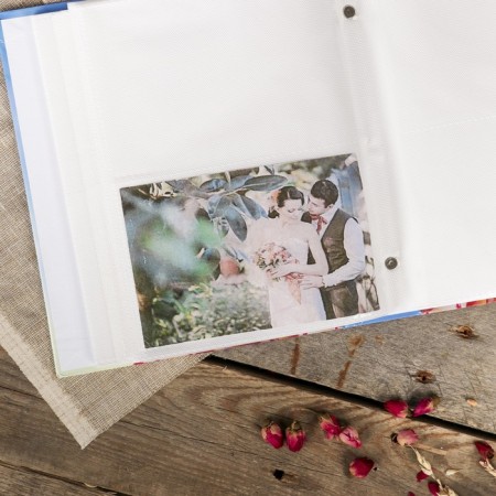 Photo album for 200 photos 10x15 cm "Flower collection-4" mix-2