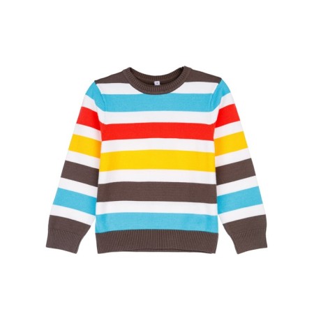 Jumper in strip for the boy PlayTode, height 110 cm-4