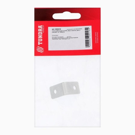 Corner Furniture Tundra Krep, 25x25x15x2 mm, zinc, in packaging 1 pc.-2