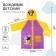 Children's raincoat, size L, 110-120 cm, Minnie Mouse