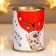 Socks in the jar "so that the paws do not freeze" (inside the socks are female, white color)