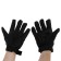 Motorcycle gloves with protective inserts, size L