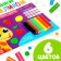 Applications with plasticine "Study colors", 12 p.