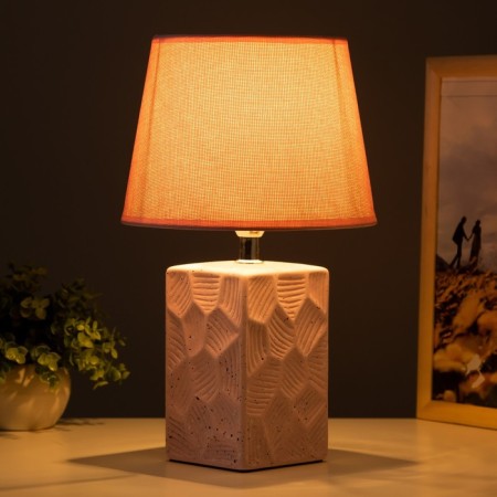 Hell lamp "Ariel" E14 40W Pink 20x20x33 cm Risalux-1