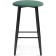 Harmar Gangtot Stool Metal/velor, black/green 38x38x62 cm