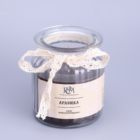 Candle in the bank flavored "Arabica" 180g, combustion time 45h-4