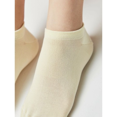 Nosks short female Conte Elegant Active, size 23, cream color-4