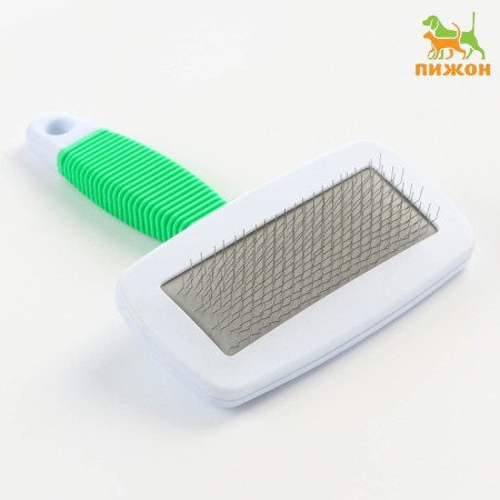 Puchoderma "RIF" without drops large, rubber pen, 12 x 15 cm, green-white