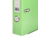 A4, 50 mm, calligrata registrar folder, PVC, embossing "flax", metal edging, pocket for a spine, assembled, pistachio, mix
