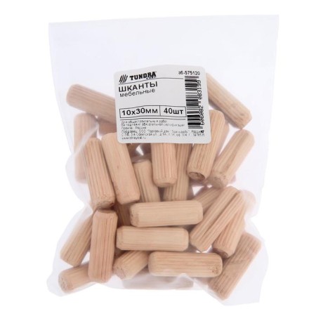 Furniture dough tundra krep, 10x30 mm, 40 pcs-1