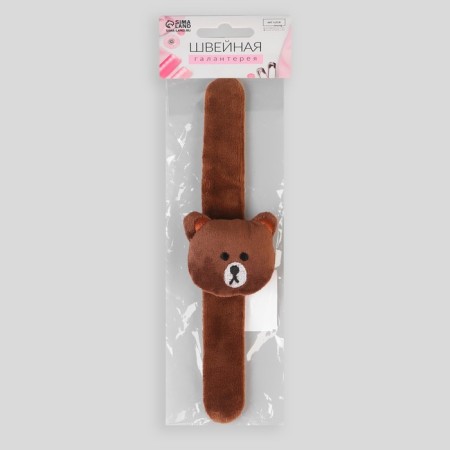 A needle on the Bear Brake, 23 × 6.5 cm, dark brown color-5