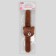 A needle on the Bear Brake, 23 × 6.5 cm, dark brown color