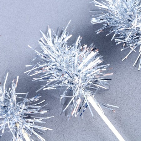 Skewer for Canapes "Fluff", in a set of 6 pieces, color silver-2