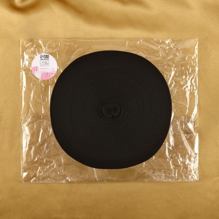 Knitted elastic 80mm 40 ± 2m black au-3