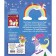 Unicorn and snowy winter (with stickers)
