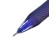 Pen gel automatic erased ink, 0.5 mm, blue rod, razin. Keep., Black case 10717