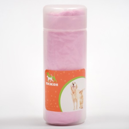 Super surpassing animal towel 43 x 35 cm, pink-1