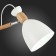 Ceiling EVOLUCE lamp. Sle103802-03. Balcamo. 3x60 watts, E27, 59x59x45 cm, color light wood, white