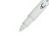 A pen with erased ink caplicular DEVENTE, 0.5 mm and 3 mm, white case, blue ink