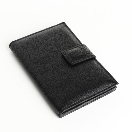 Cover 2 in 1, for auto documents and passports on a magnet, the color is black-2