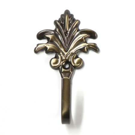 Hook for curtains ks010, one -rod, bronze color-4